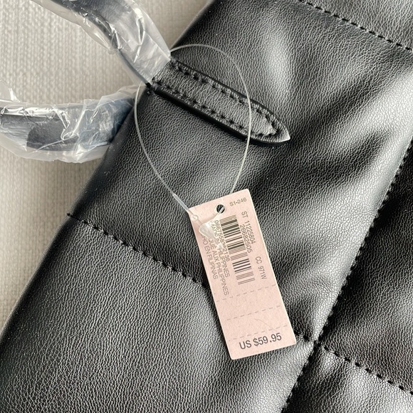 Victoria’s secret black puffer tote bag - Picture 3 of 14